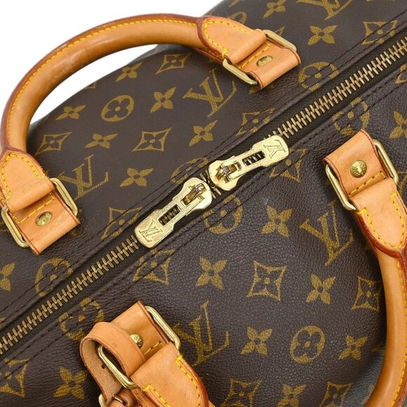 Louis Vuitton Monogram Keepall 50 Duffle Travel Handbag - Picture 14 of 16